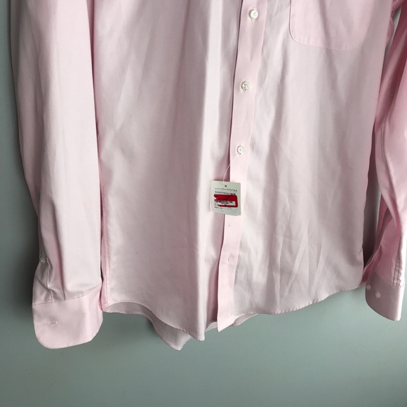 NWT Nordstrom men’s dress shirt pink long sleeve - Picture 3 of 7